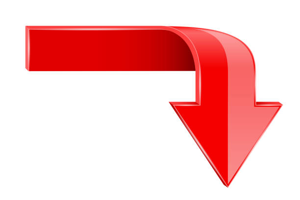 red arrow pointing down